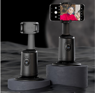 360 Auto Face Tracking Gimbal AI Smart Gimbal Face Tracking Auto Phone Holder